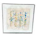 Anne Taylor Mixed Media Artwork, “Summer Song” (1989) – Framed in Acrylic Box