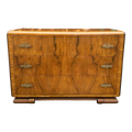 Art Deco Rosewood Waterfall Edge Chest of Drawers