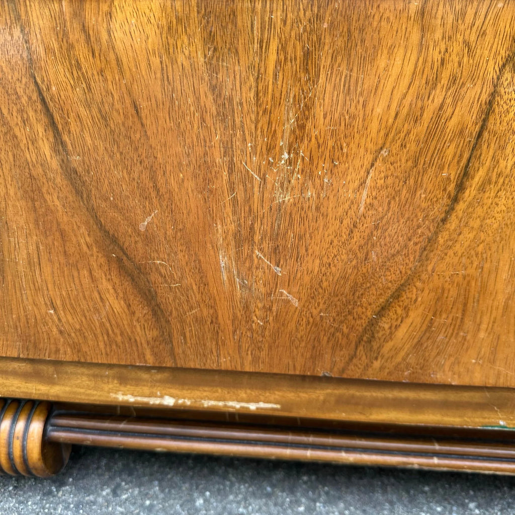 Art Deco Rosewood Waterfall Edge Chest of Drawers