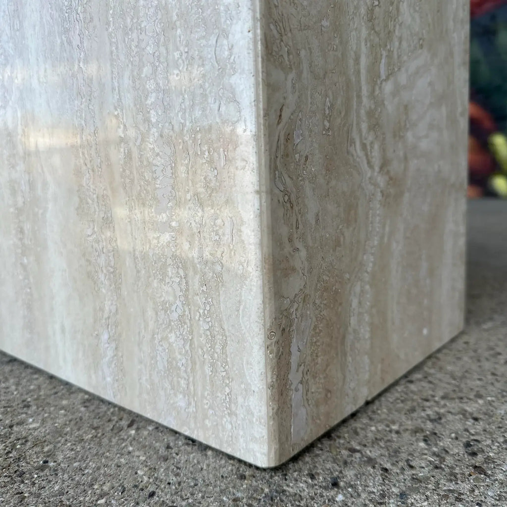 Artedi Marble and Brass Console Table