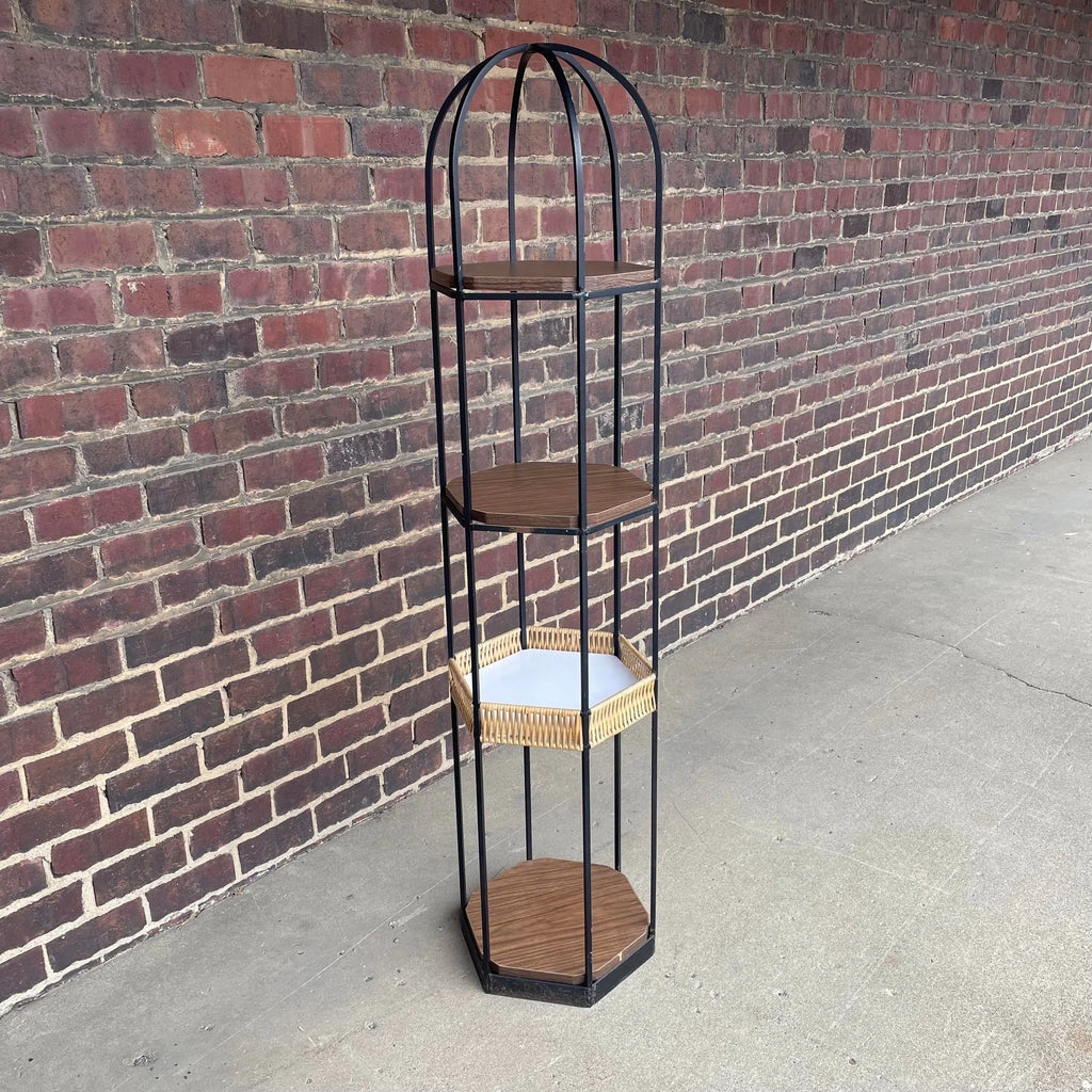 Arthur Umanoff Curio Stand Etagere Display Shelf Mid Century Modern