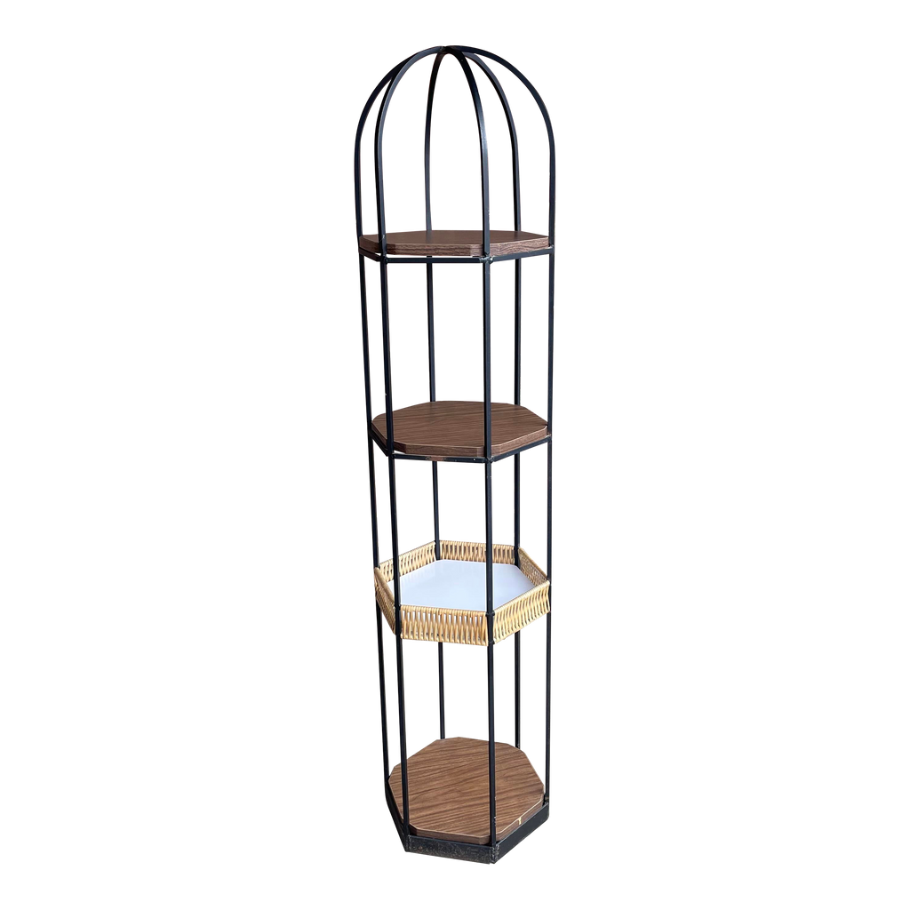 Arthur Umanoff Curio Stand Etagere Display Shelf Mid Century Modern