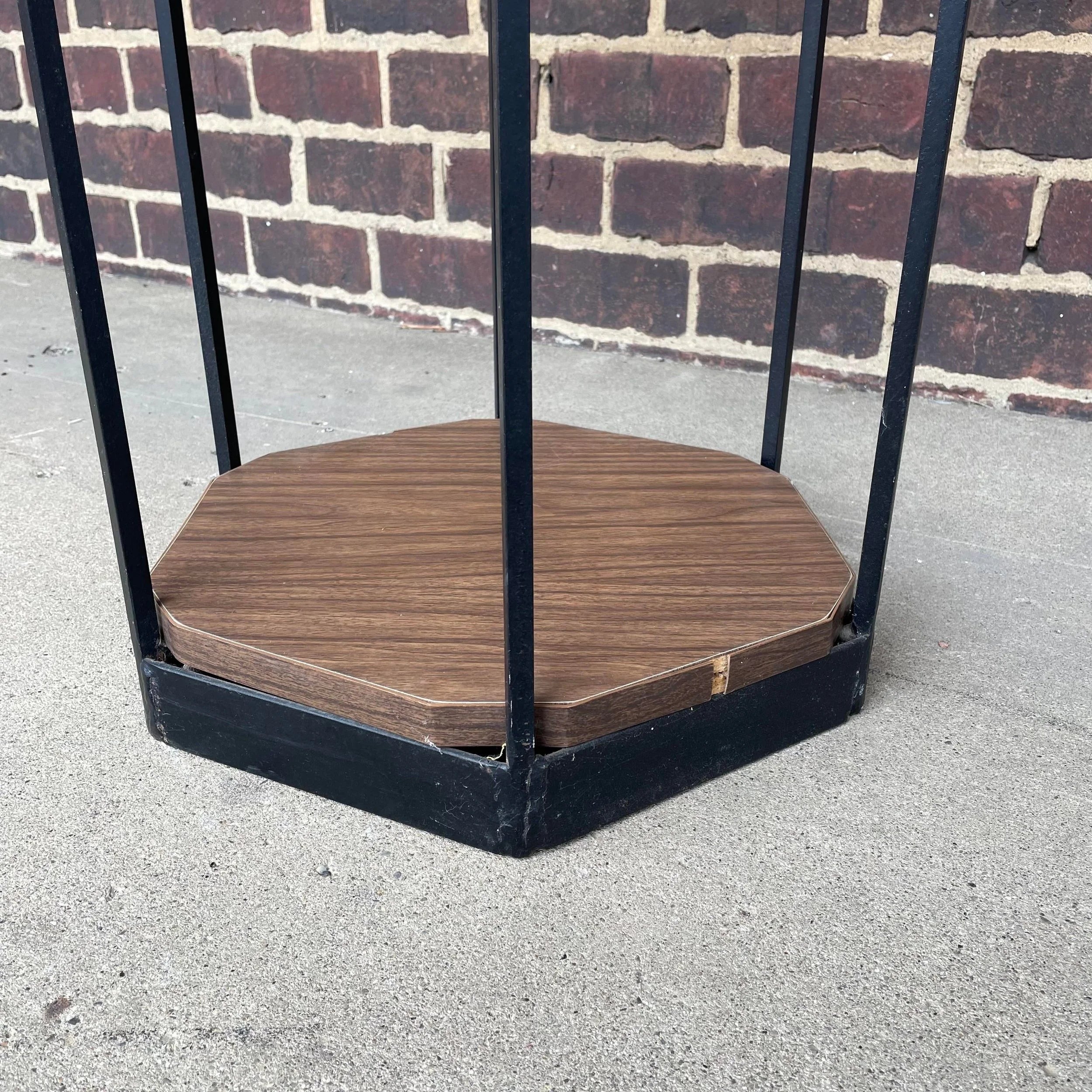 Arthur Umanoff Curio Stand Etagere Display Shelf Mid Century Modern