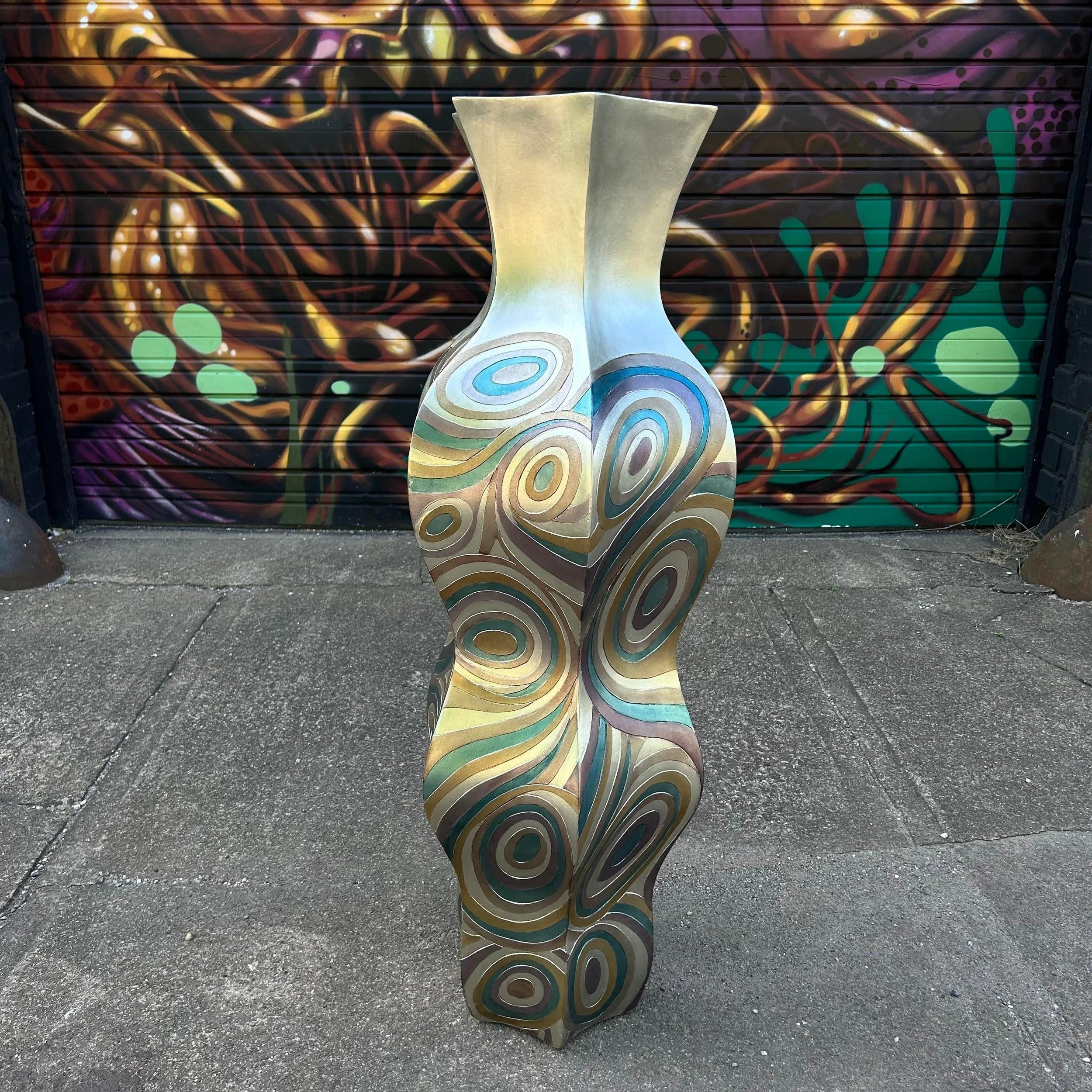 Artmax Post Modern Oversized Vessel Vase.
