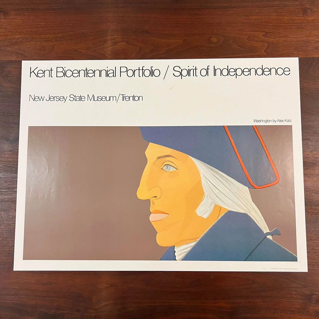 Ashley Katz, George Washington From Kent Bicentennial Portfolio: Spirit of Independence 1975 Poster