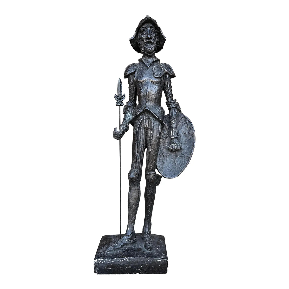 Austin Productions Mid Century Don Quixote Statue 1967