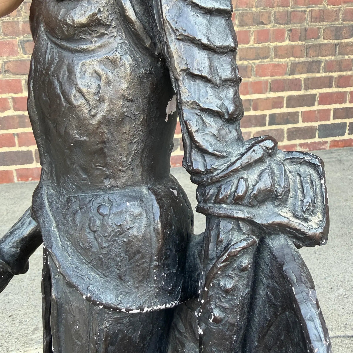 Austin Productions Mid Century Don Quixote Statue 1967