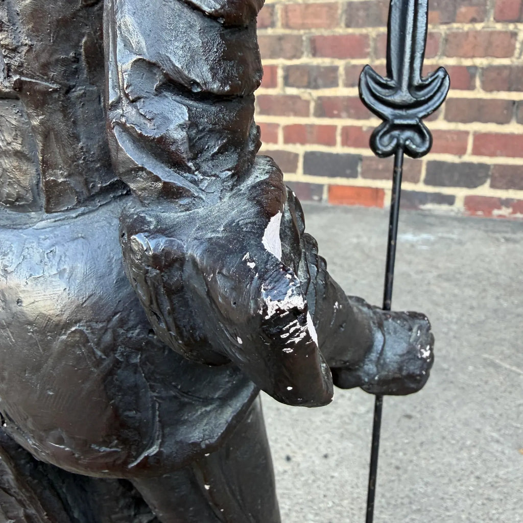 Austin Productions Mid Century Don Quixote Statue 1967