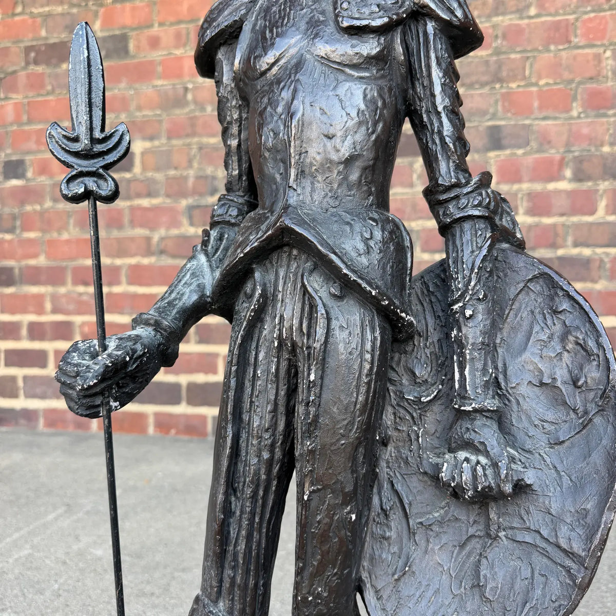 Austin Productions Mid Century Don Quixote Statue 1967