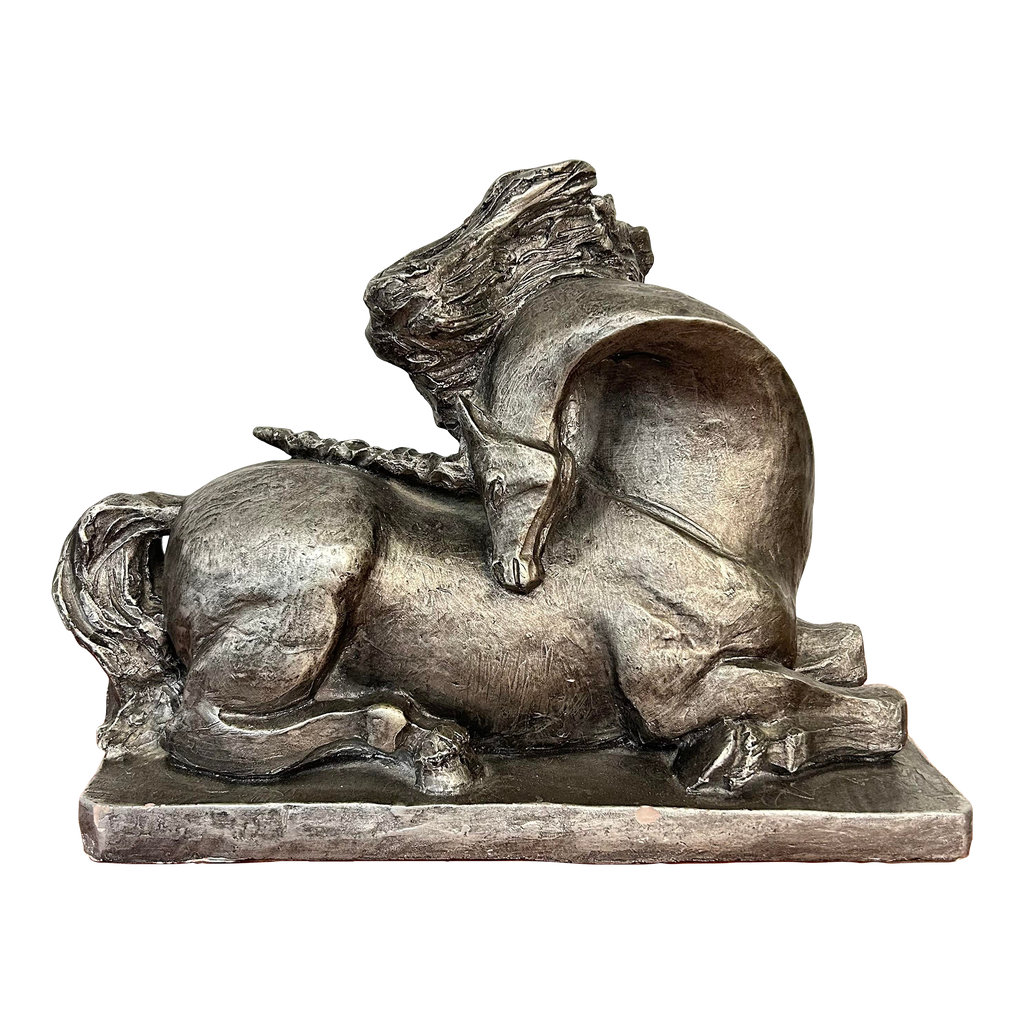 Austin Productions Unicorn Horse Sculpture 1980