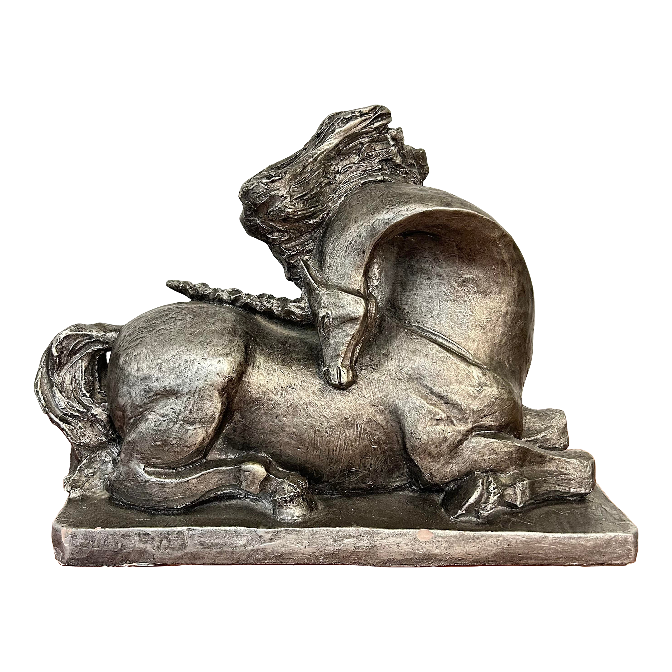 Austin Productions Unicorn Horse Sculpture 1980