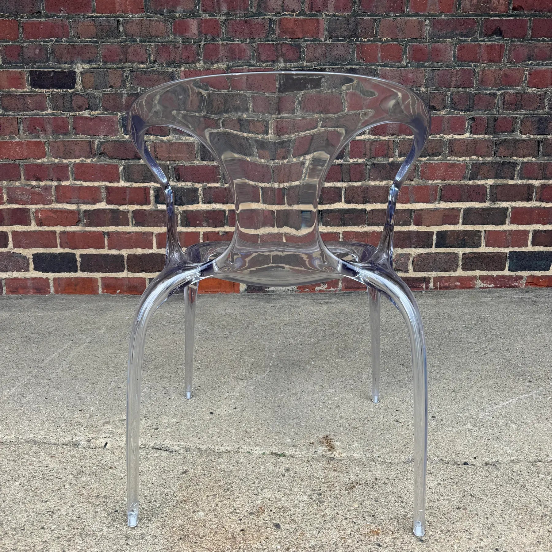 Ava Lucite Modern Armchair by Song Wen Zhong for Roche Bobois