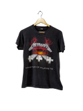 Metallica Master of Puppets, 1987 Damage Inc Tour Tee