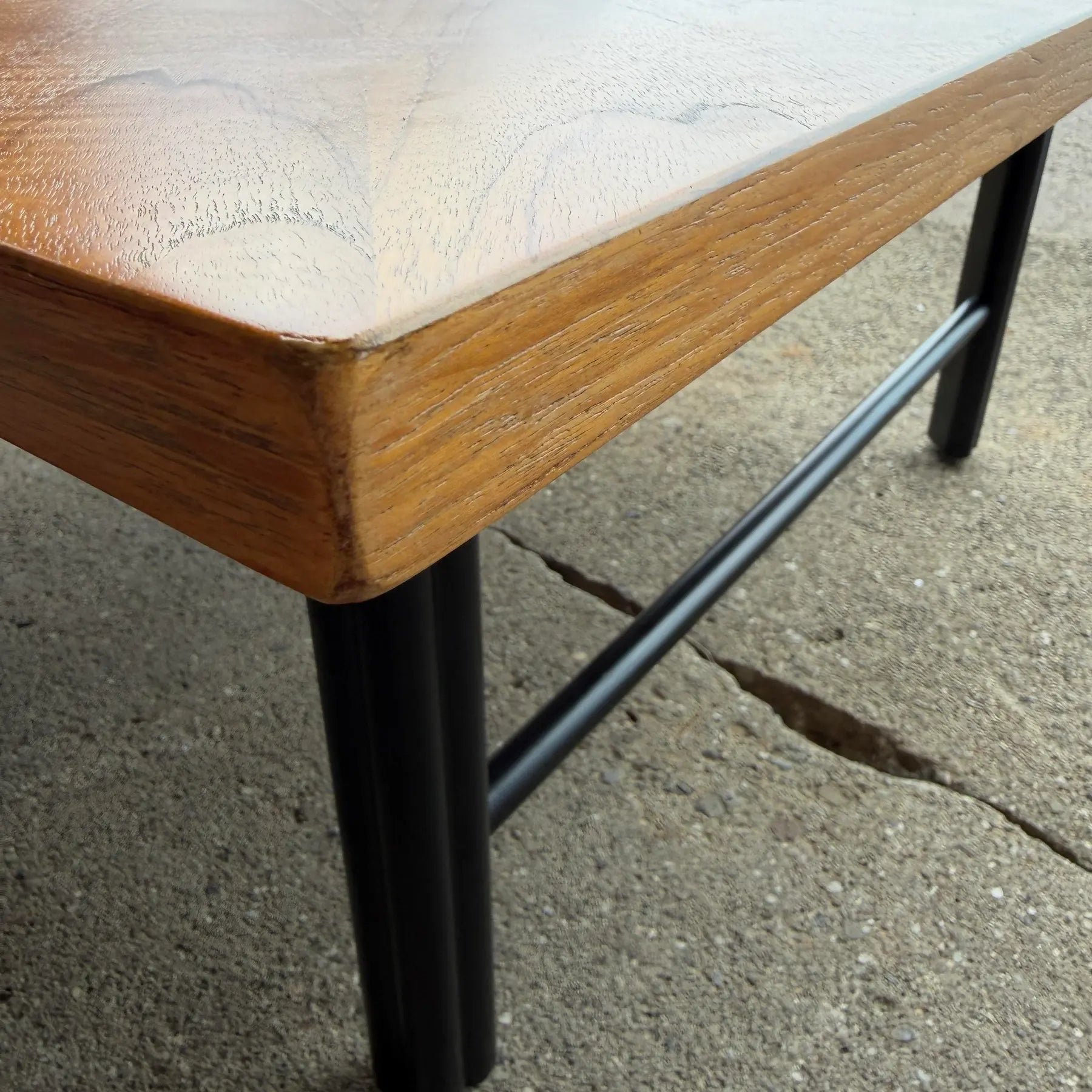 Baker Far East Square Mahogany Coffee Table
