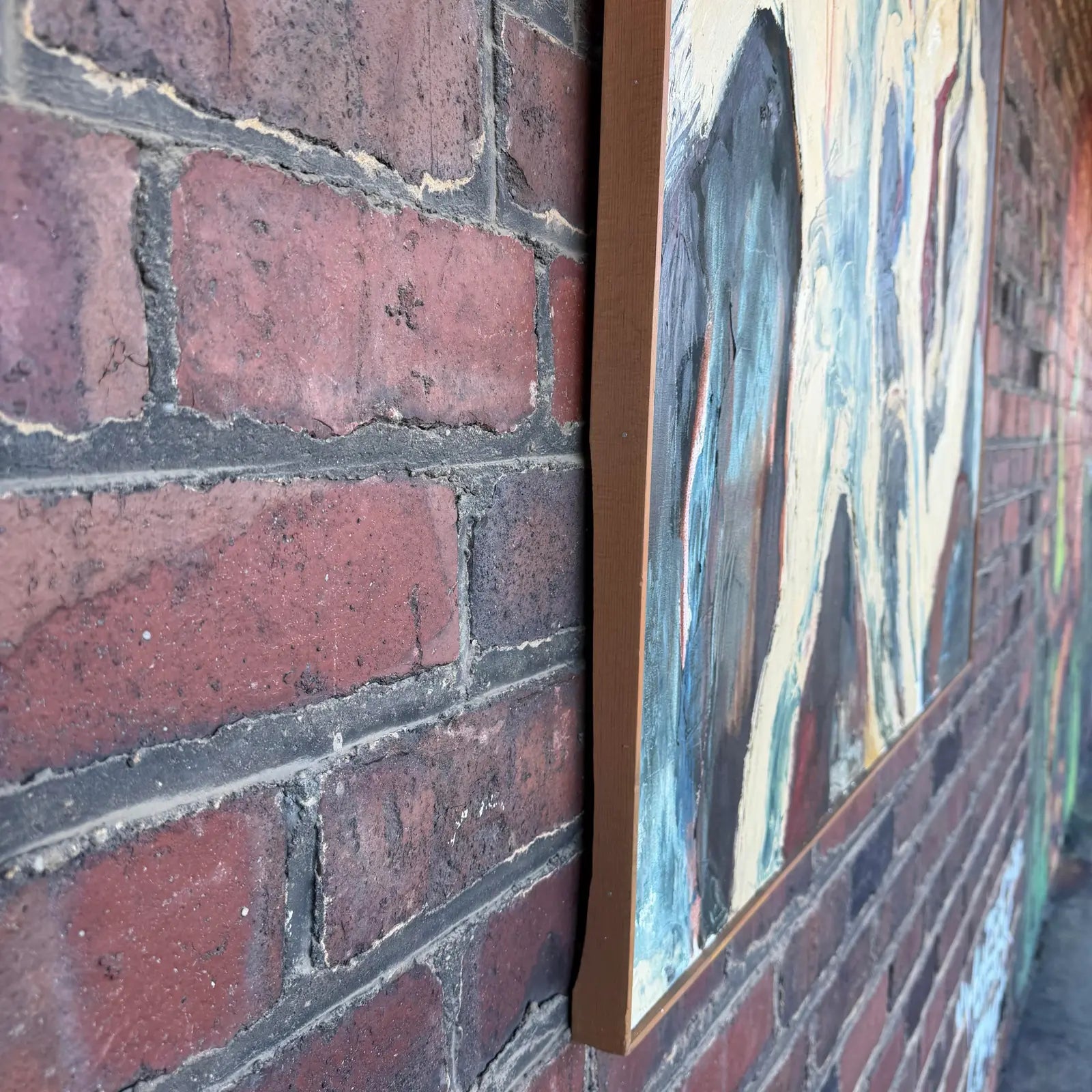 Barbra White Abstract Figural Painting Painting