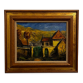 Béla Erdélyi Landscape Cityscape Painting Framed
