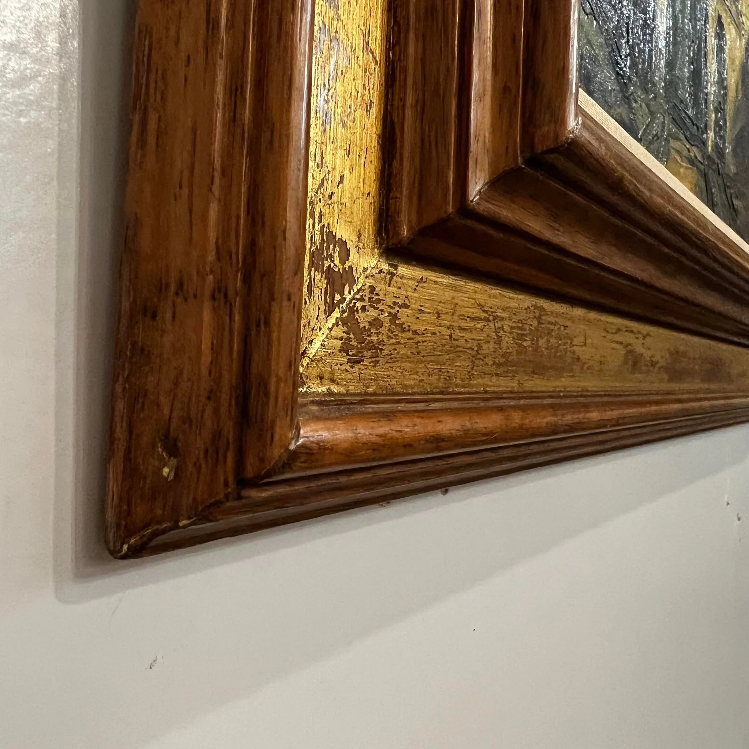 Béla Erdélyi Landscape Cityscape Painting Framed
