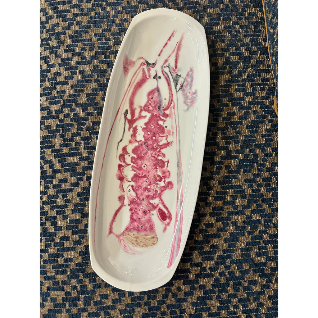 Bernard and Limoges “Homerus” Lobster Ceramic Serving Dish