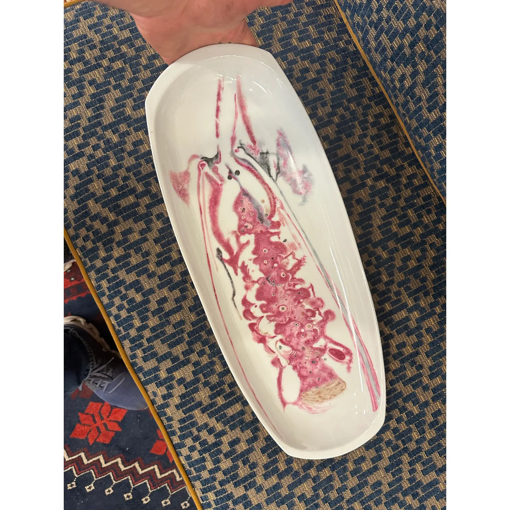 Bernard and Limoges “Homerus” Lobster Ceramic Serving Dish