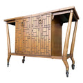 Bert England for Johnson Furniture Retailed Through John Stuart Inc Bar Cart