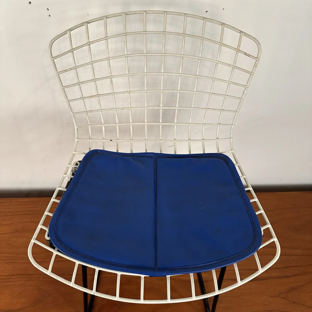 Black and White Knoll Bertoia Children’s Wire Chair