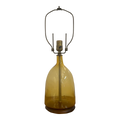 Blenko Glass Company Yellow Table Lamp