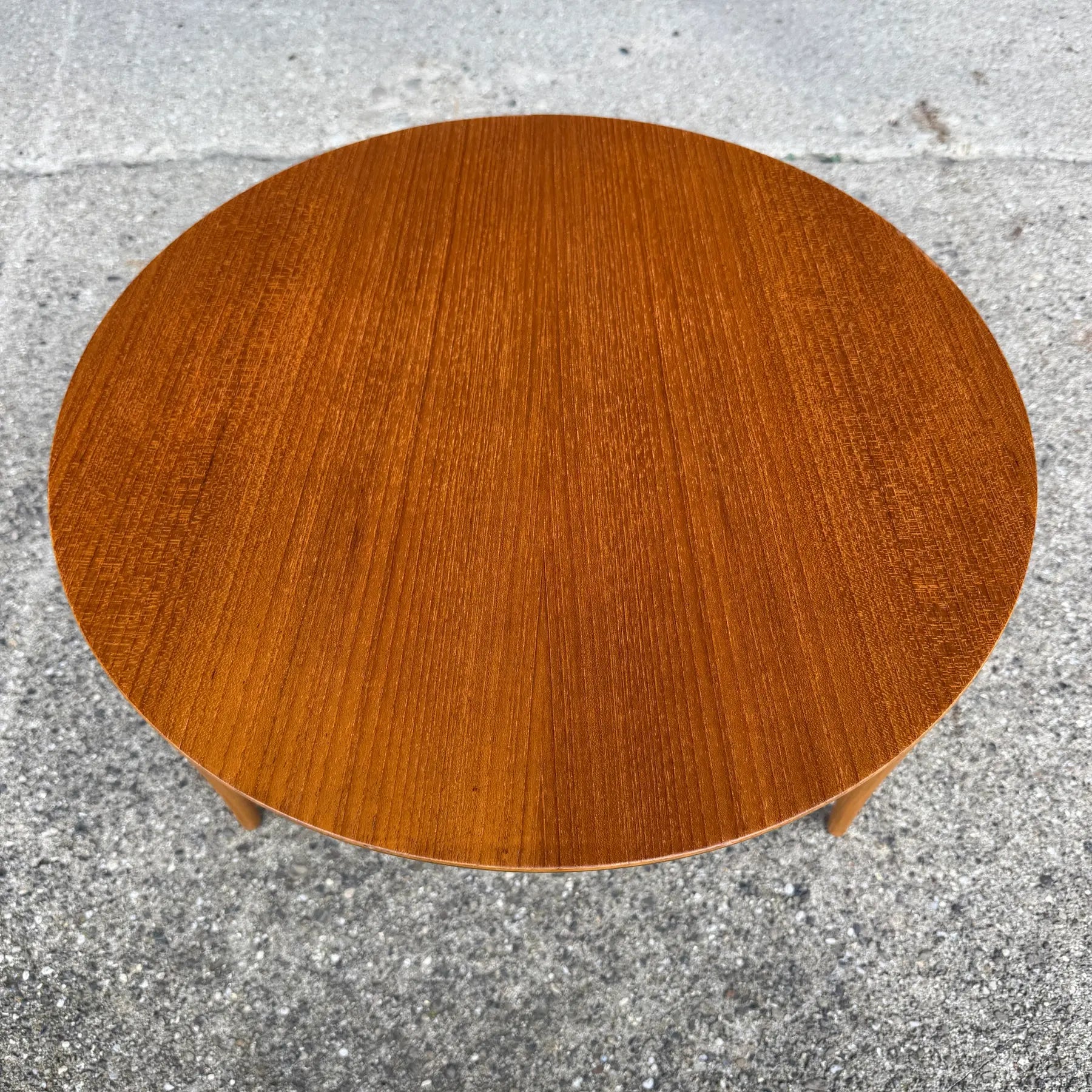 Bruno Mathsson Petite Side Table Swedish Modern Bentwood Leg