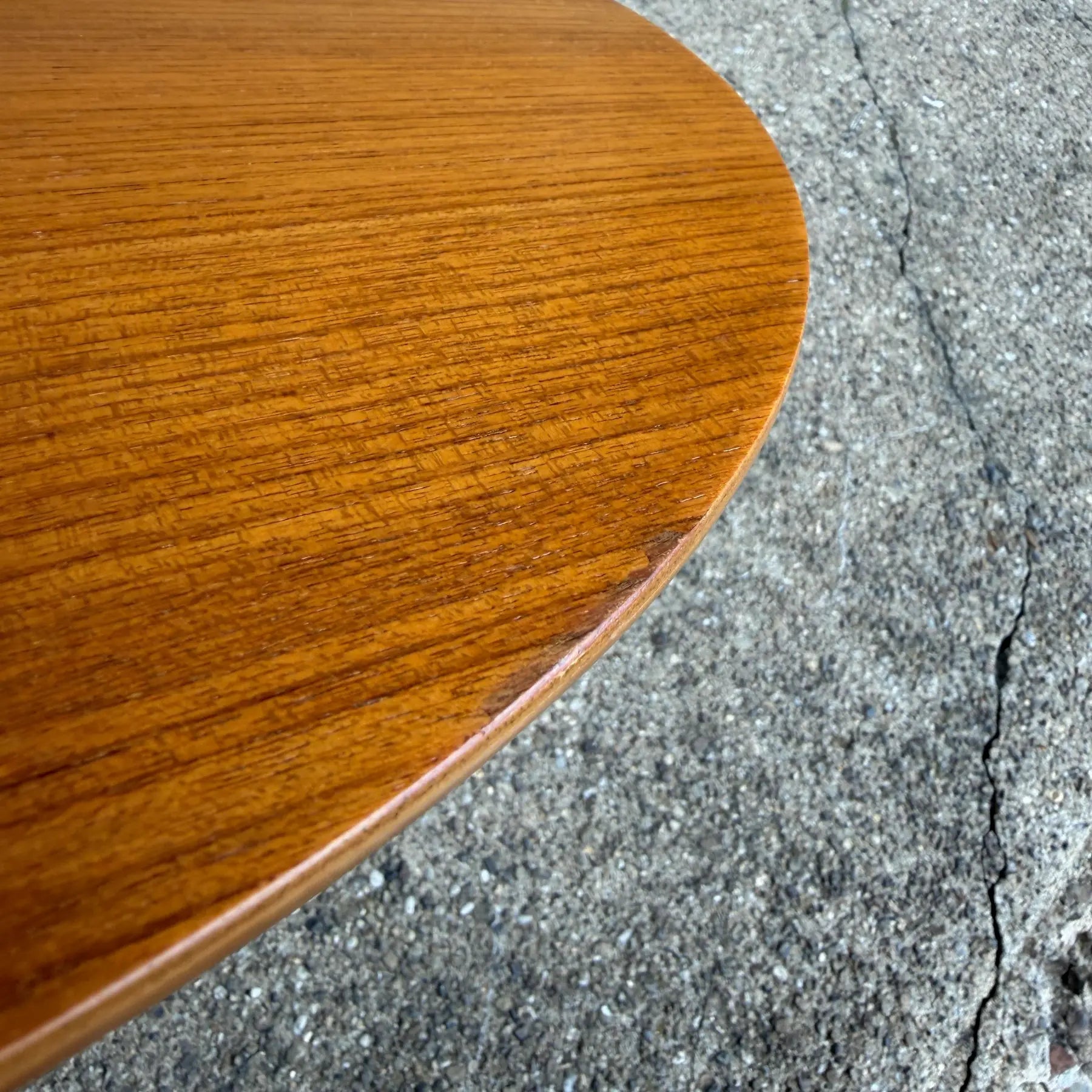 Bruno Mathsson Petite Side Table Swedish Modern Bentwood Leg