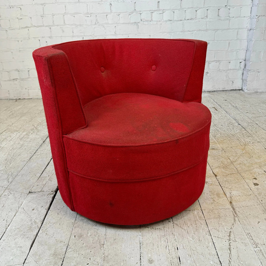 Castro Convertible Barrel Back Swivel Chair