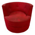 Castro Convertible Barrel Back Swivel Chair
