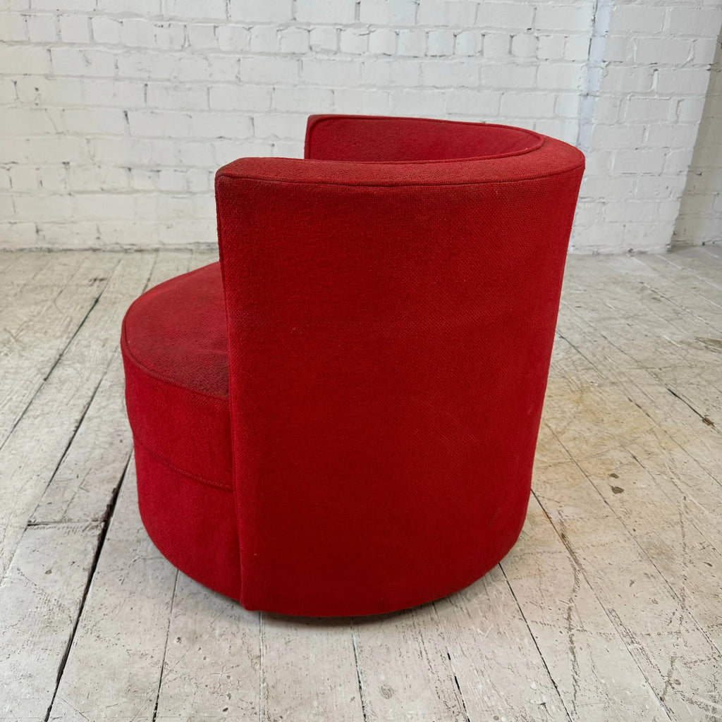 Castro Convertible Barrel Back Swivel Chair