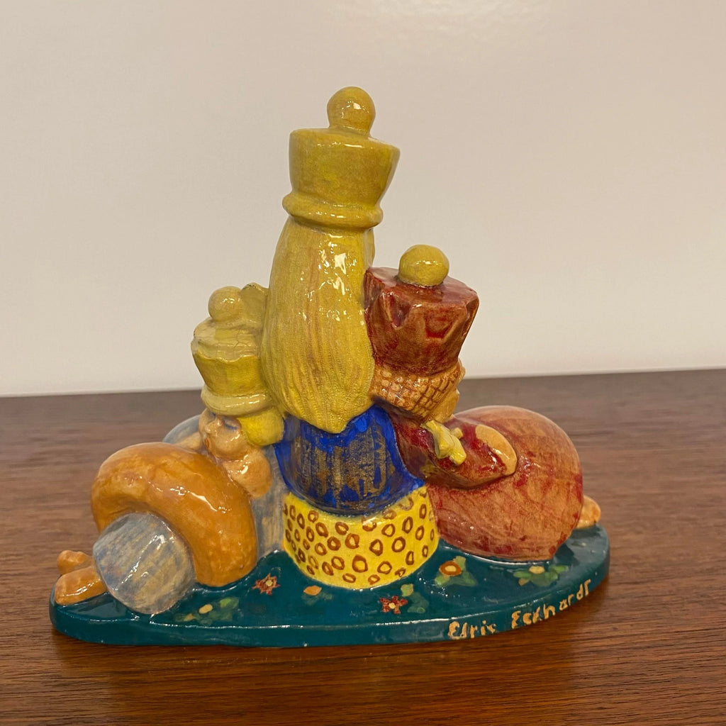 Ceramic Sculpture by Edris Eckhardt Edition of 25 #7 Alice in Wonderland