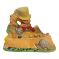 Ceramic Sculpture by Edris Eckhardt “Mad Hatter’s Tea Party” Alice in Wonderland