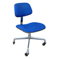Charles and Ray Eames Aluminum Group Secretarial Chair for Herman Miller