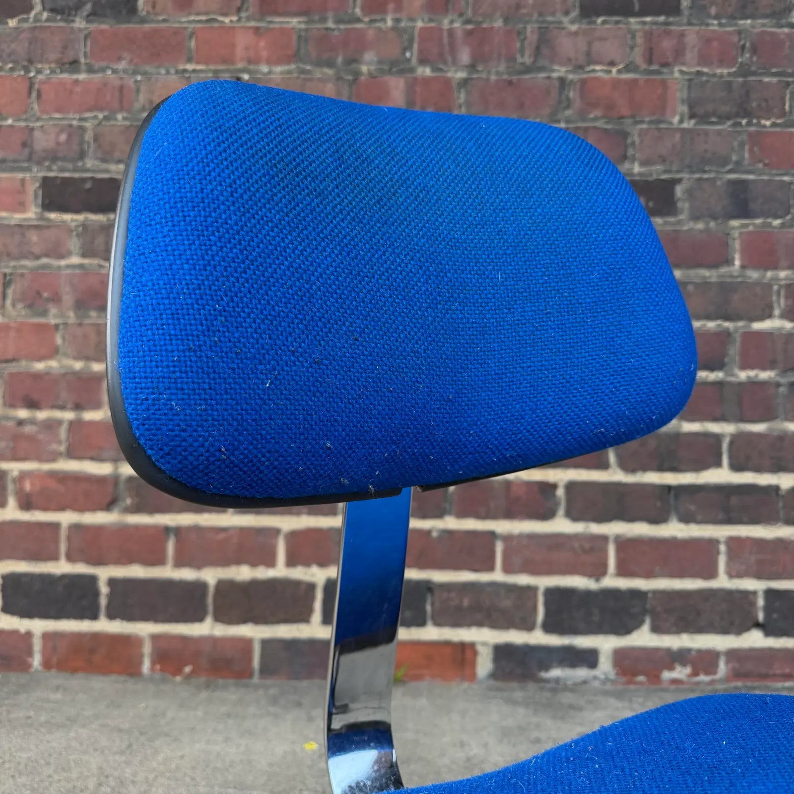 Charles and Ray Eames Aluminum Group Secretarial Chair for Herman Miller