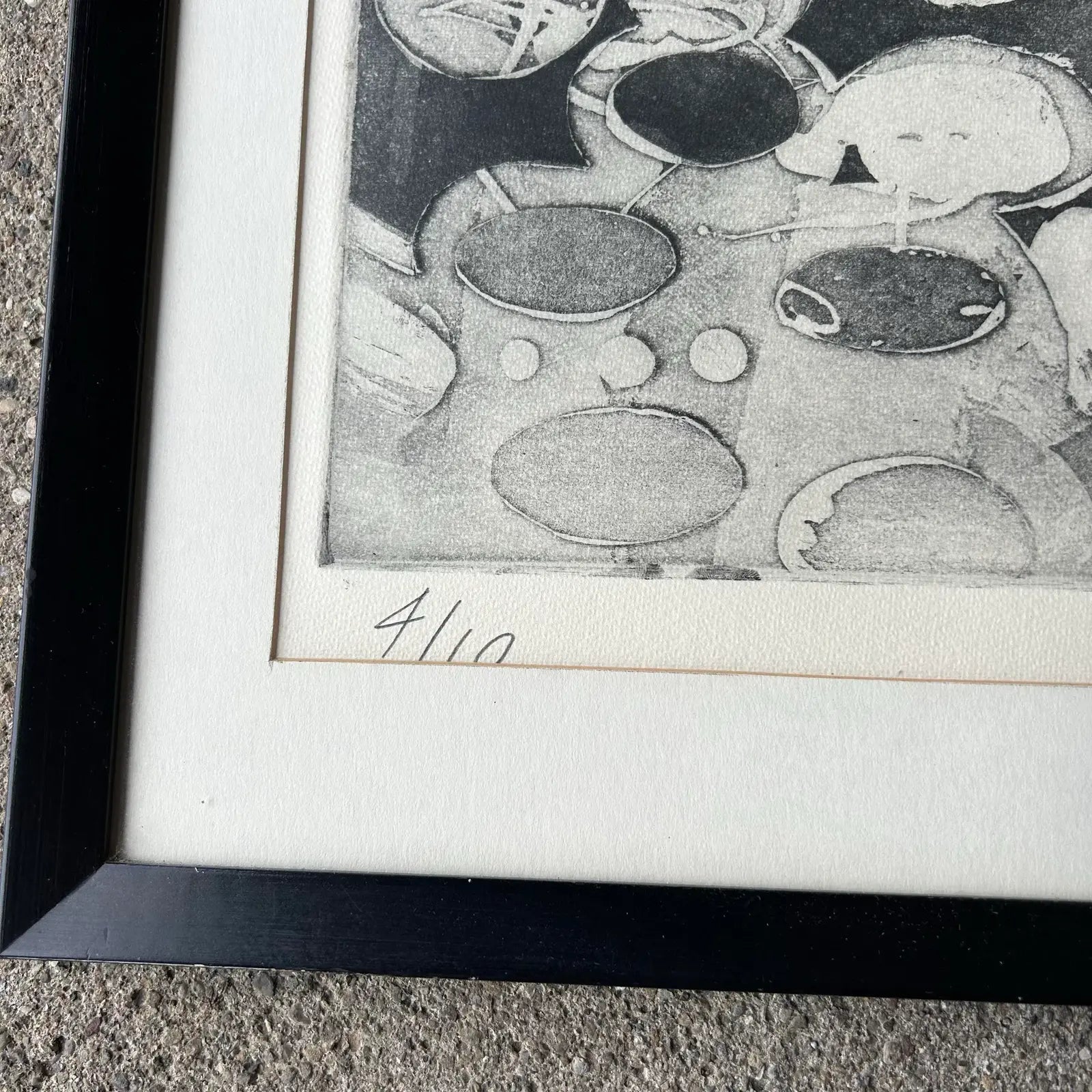 Conroy Hudlow 1967 Signed Etching Print “Barbara - a Portrait” 4 of 10