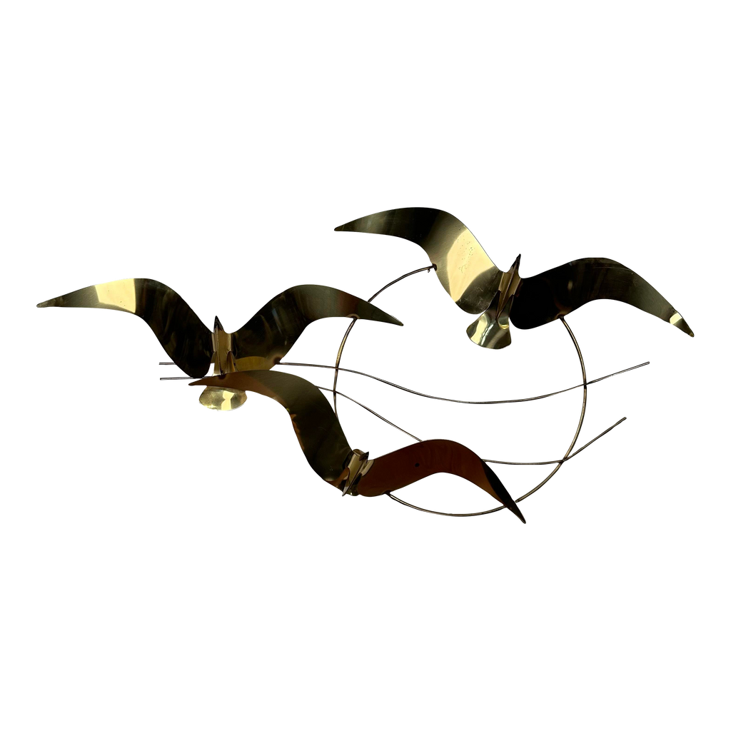 Curtis Jere Seagull Wall Sculpture