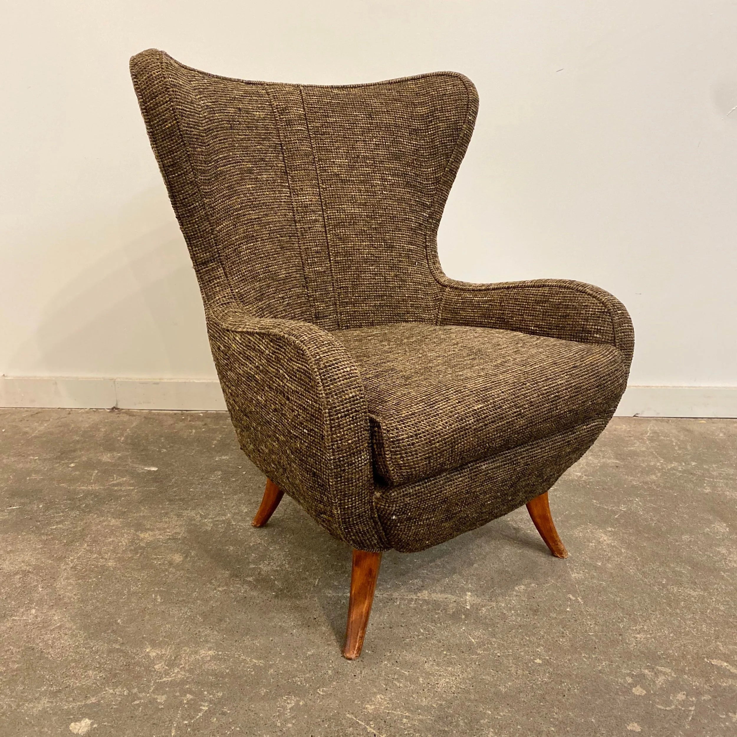 Custom Club Chair by Arden Riddle