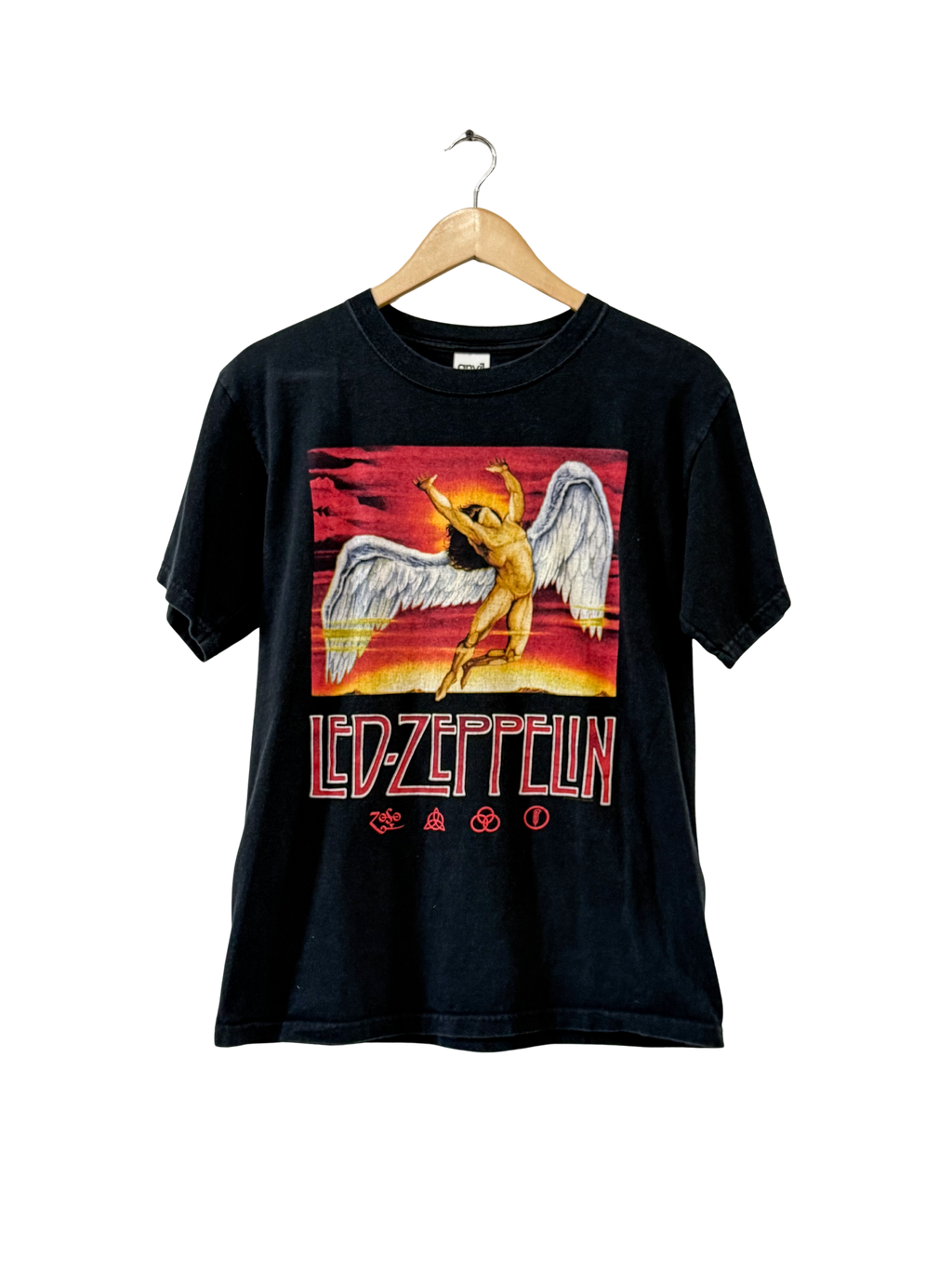 Vintage Y2K Led Zeppelin Swan Song Tee - J 1105