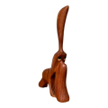Danish Modern Teak Character Figure Sculpture by Is J. Bentsen