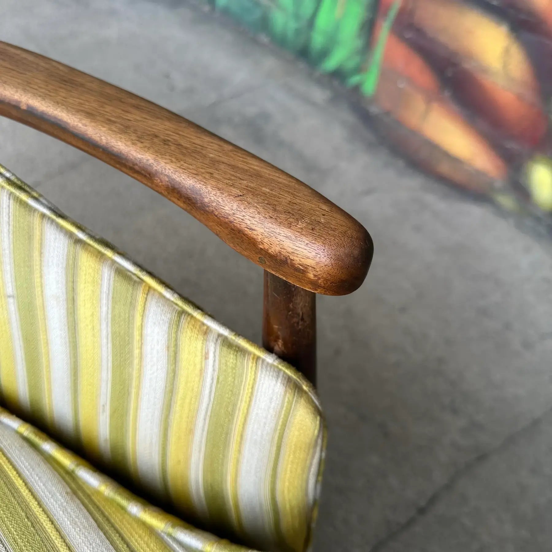 Danish-Style Bentwood Walnut Lounge Chair Looks Like Kodawood