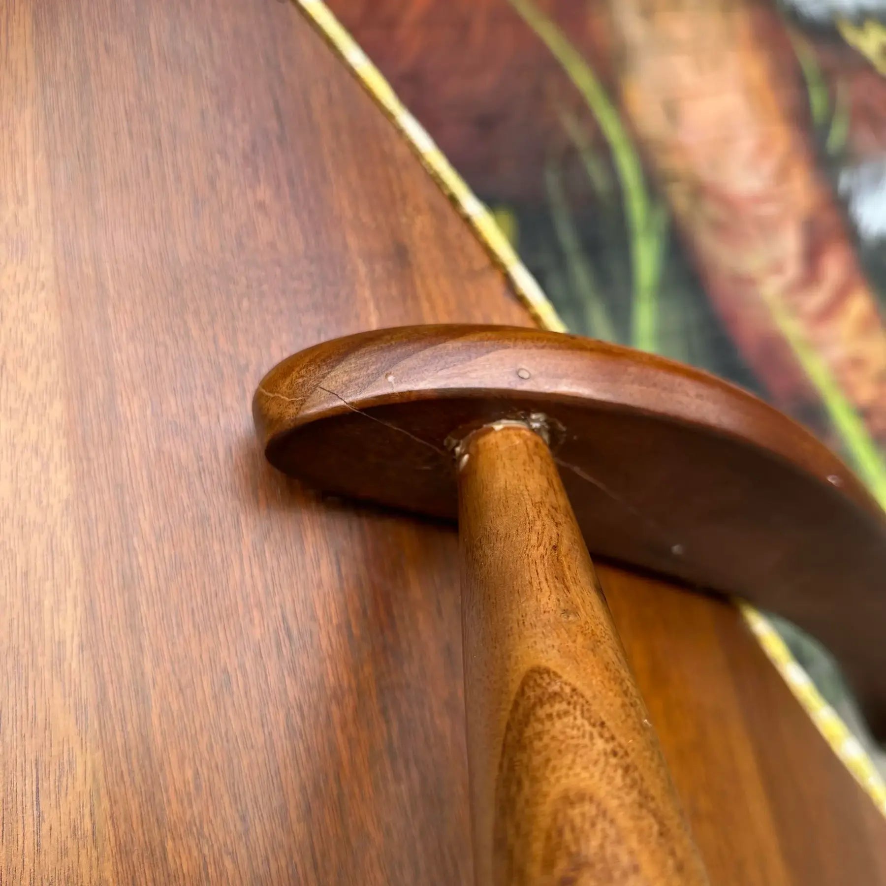 Danish-Style Bentwood Walnut Lounge Chair Looks Like Kodawood