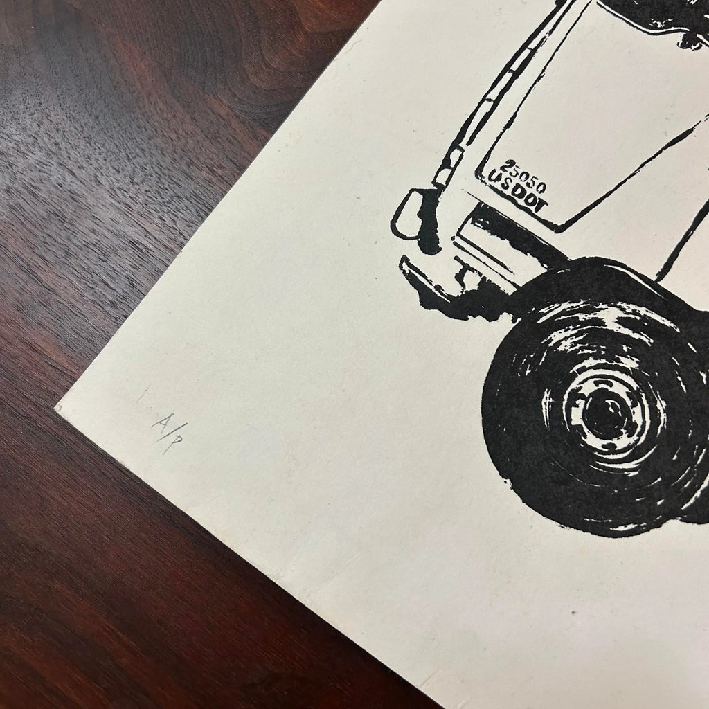 David Ellis “Mason Jar” Screen Print Ap Signed Barn StormersDavid Ellis “Mason Jar” Screen Print Ap Signed Barn Stormers