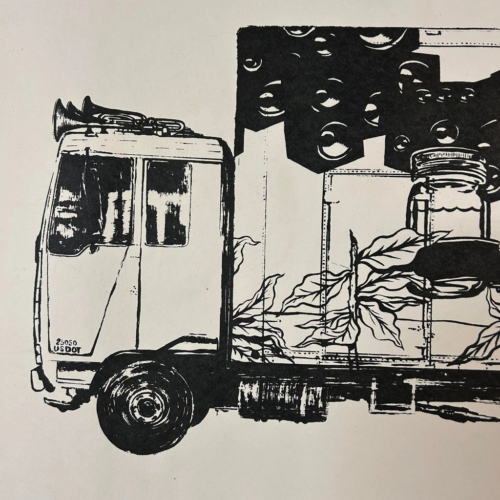 David Ellis “Mason Jar” Screen Print Ap Signed Barn StormersDavid Ellis “Mason Jar” Screen Print Ap Signed Barn Stormers