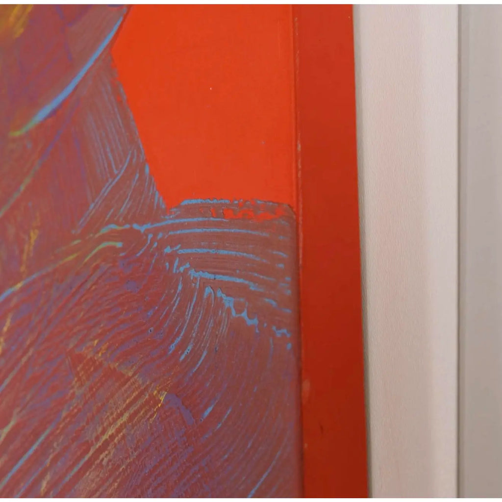 “Deemed to Include” 1981 Charles Emery Powell Abstract Painting