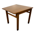 Dunbar Side Table Leather Wrapped Feet
