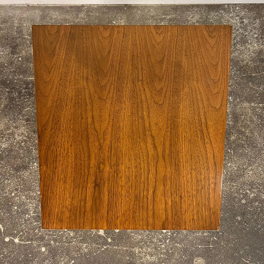 Dunbar Side Table Leather Wrapped Feet
