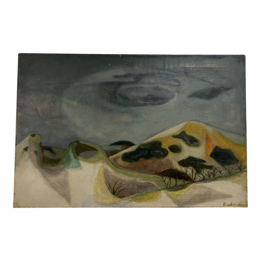 “Dunes” Oil Painting on Canvas Surrealist Landscape