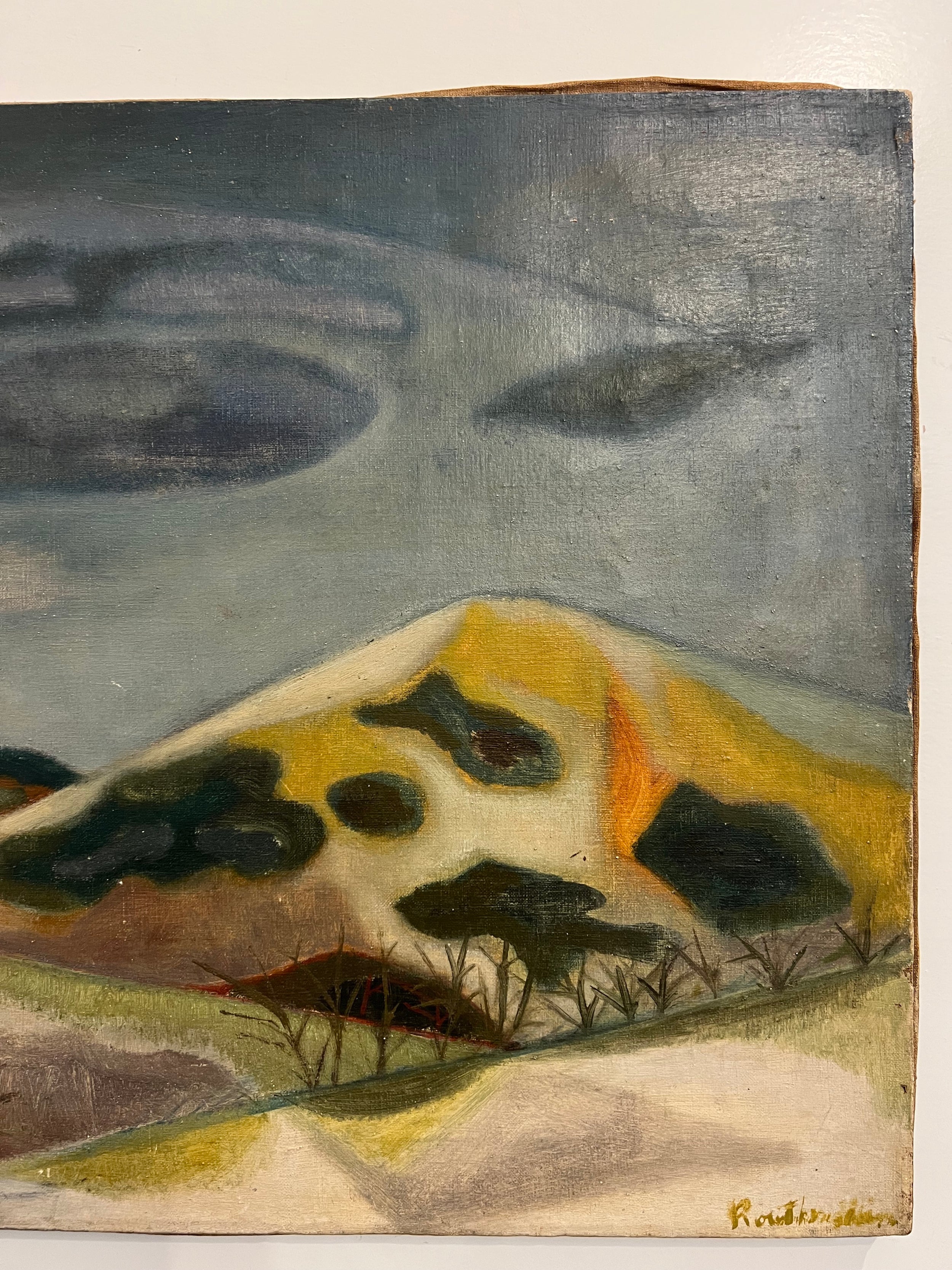 “Dunes” Oil Painting on Canvas Surrealist Landscape