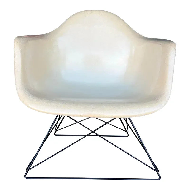 Eames Herman Miller Lar Fiberglass Armchair Midcentury Modern Cat Cradle